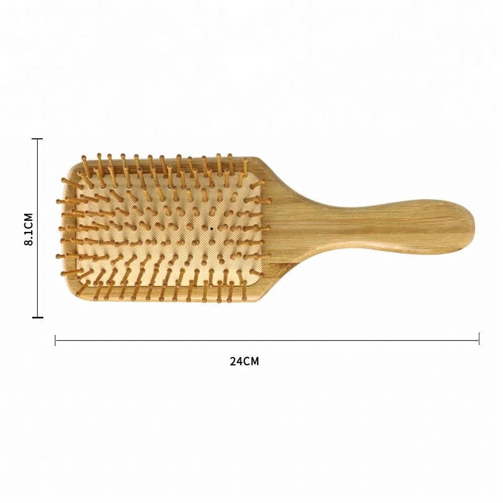 Natural Bamboo Hairbrush Paddle