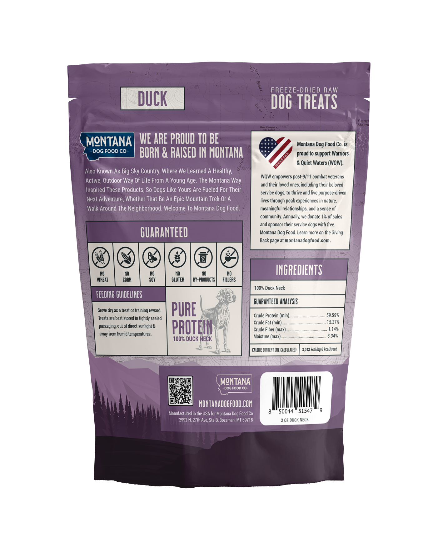 Duck Neck | Freeze-dried Raw Dog Treats
