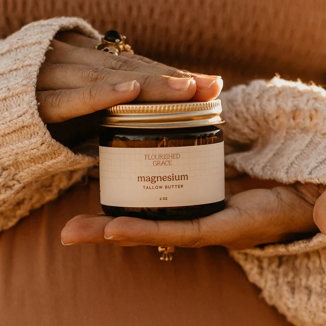 Magnesium + Arnica Tallow Butter