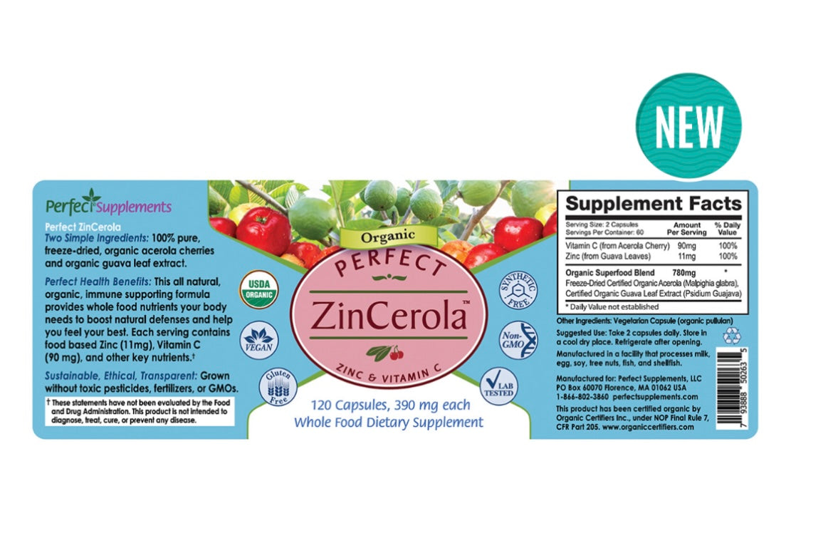 Perfect ZinCerola| Zinc + Vit C