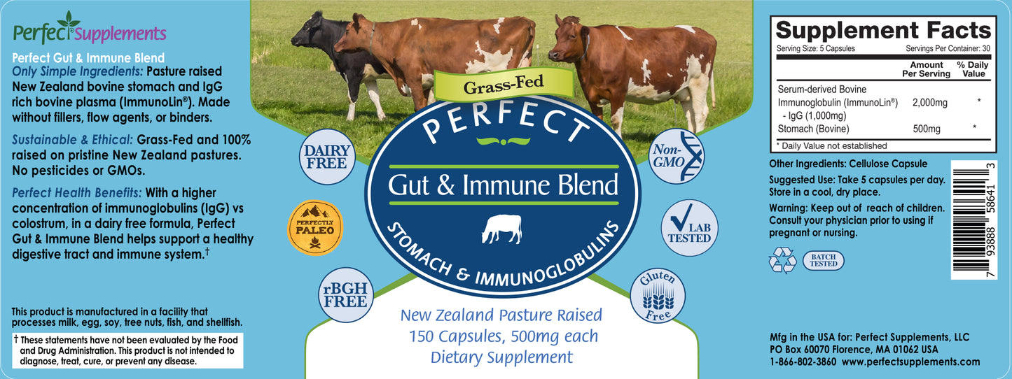 Perfect Gut + Immune Blend | IgG
