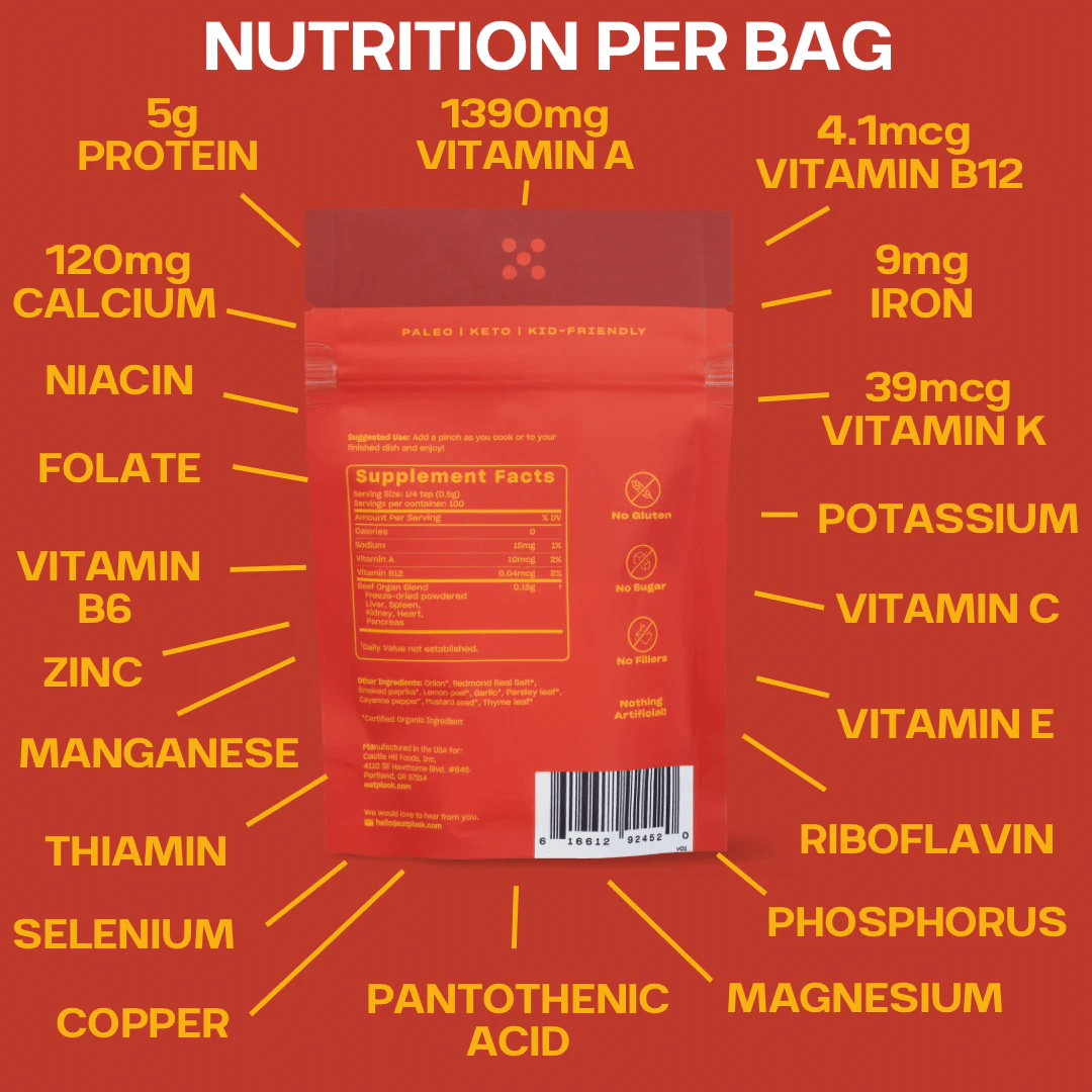 Spicy Mild Organ-Based Seasoning