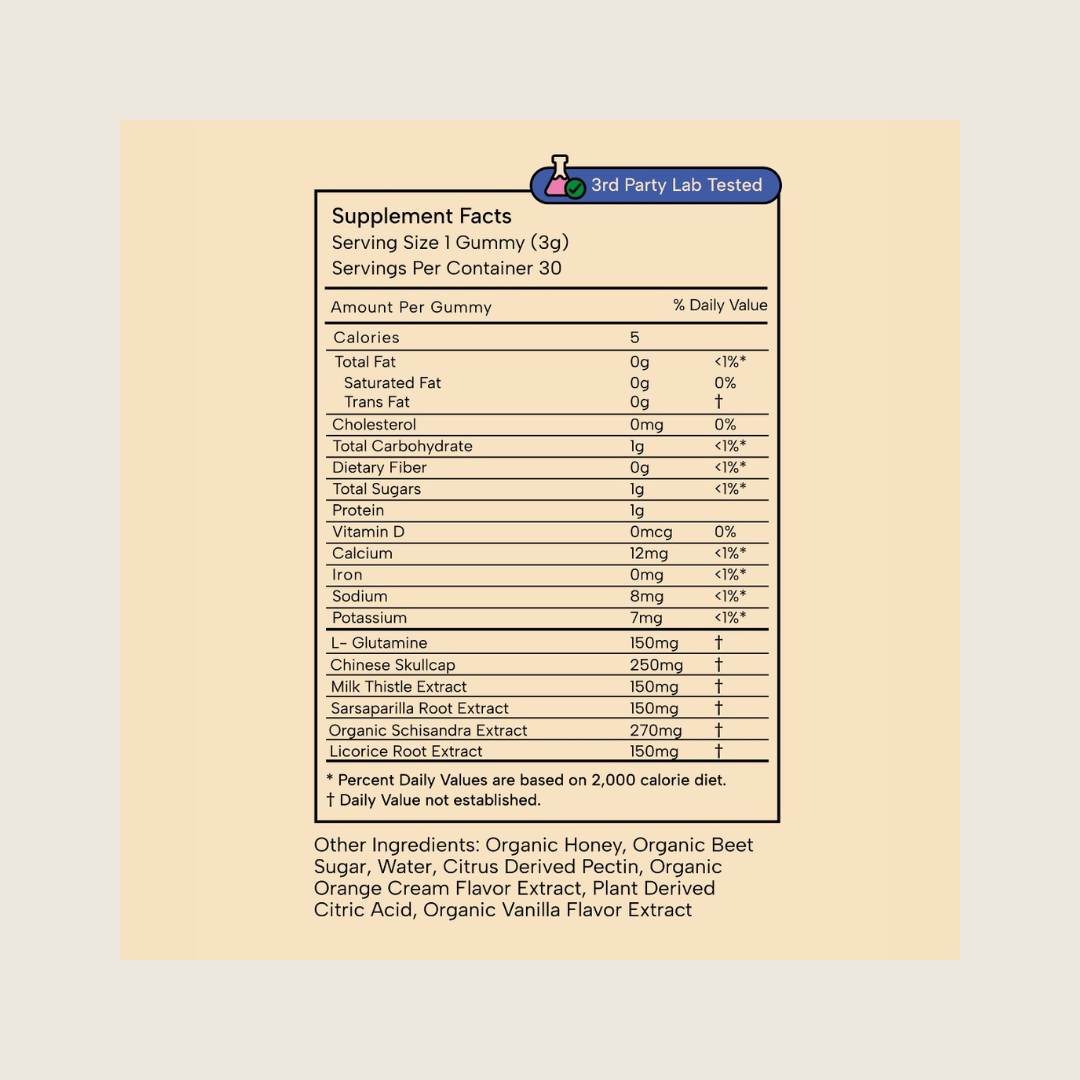 Balanced Child | Detox + Gut Gummy