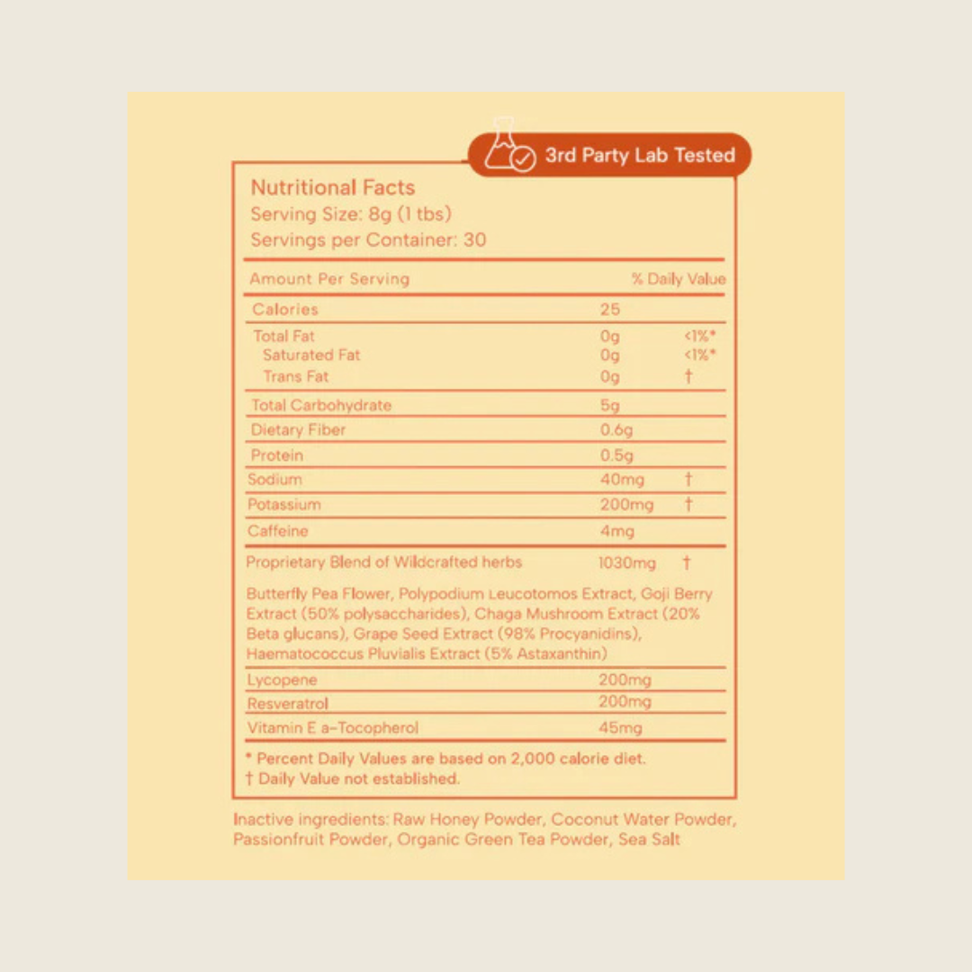 Sun Maiden Herbal Electrolyte | Sun Protection & Skin Renewal