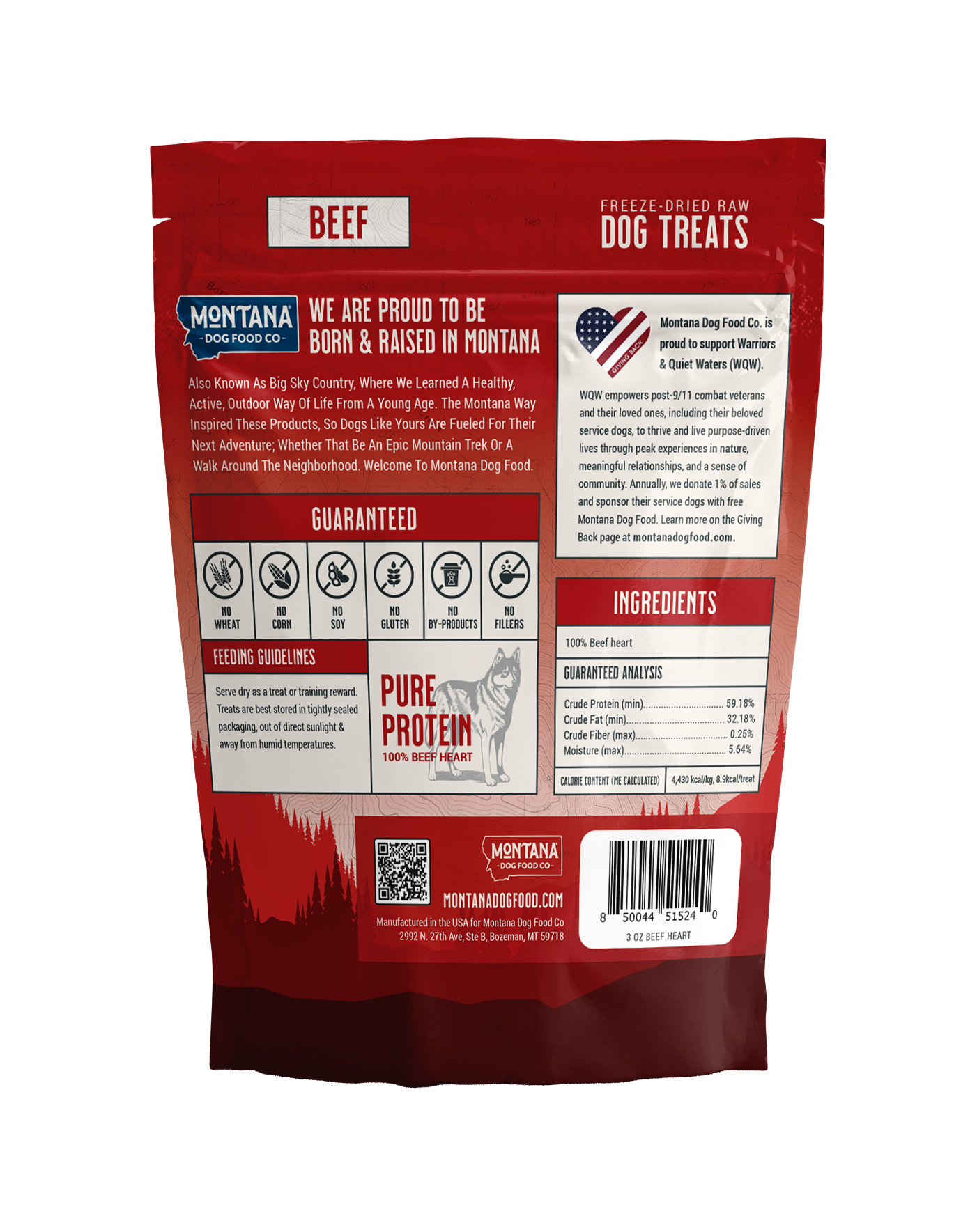 Beef Heart | Freeze-dried Raw Dog Treats