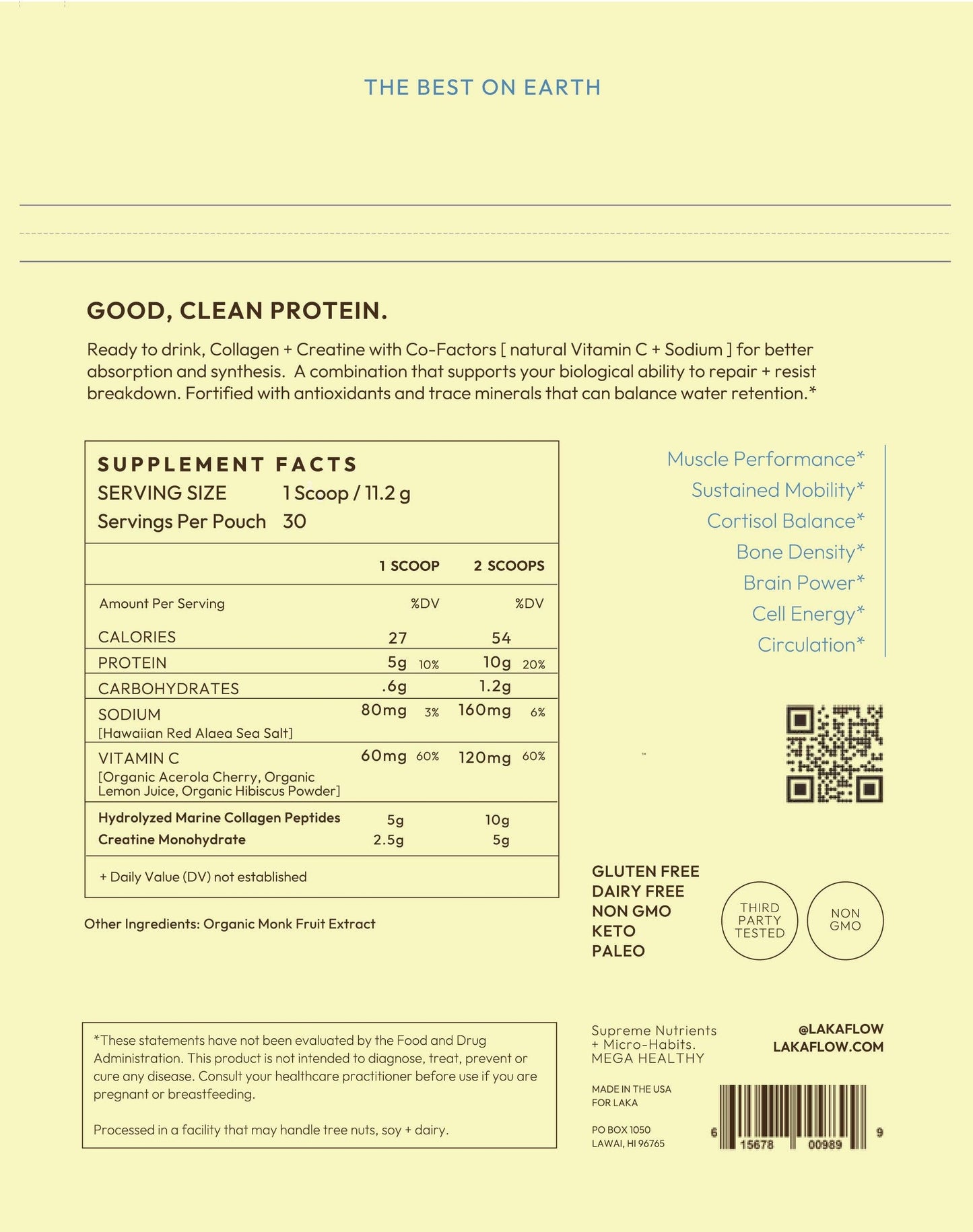 C3 | Collagen, Creatine, Electrolytes