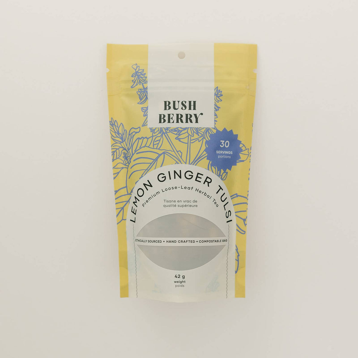 Lemon Ginger Tulsi Tea
