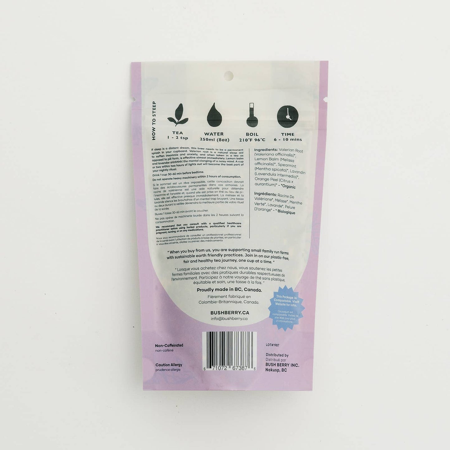 Knock Me Out Tea | With Valerian Root