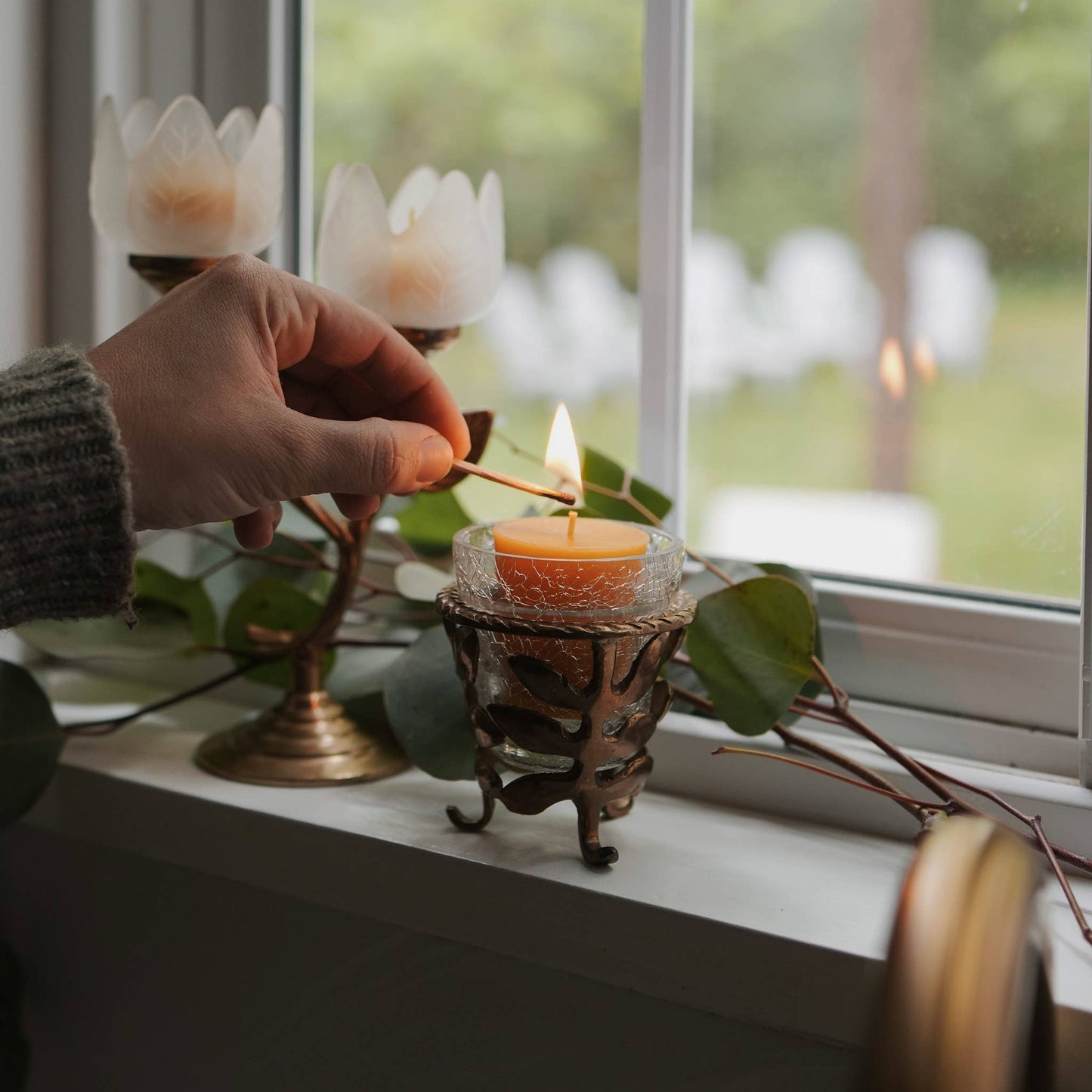 Votive Beeswax Candle