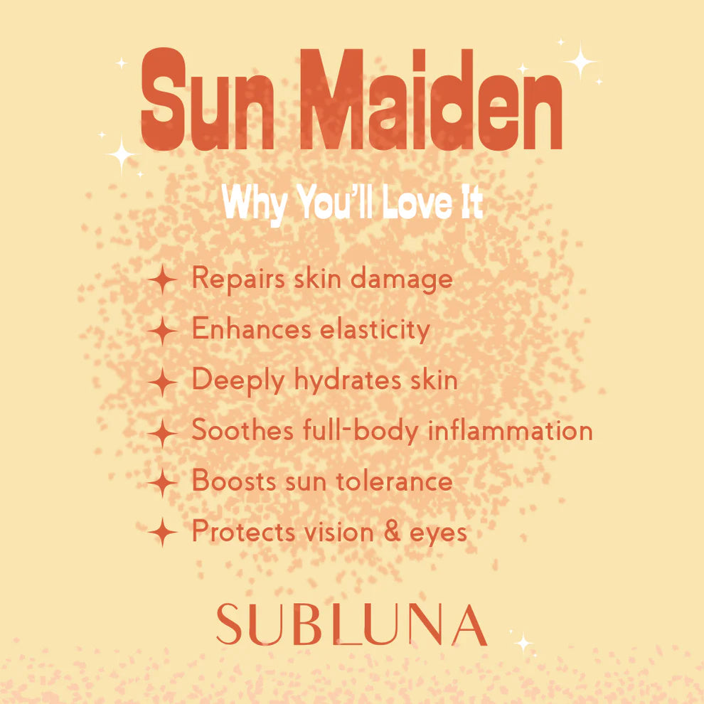 Sun Maiden Tea Powder | Skin Resilience Blend for Sun Protection + Skin Renewal