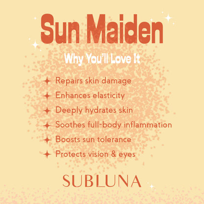 Sun Maiden Tea Powder | Skin Resilience Blend for Sun Protection + Skin Renewal