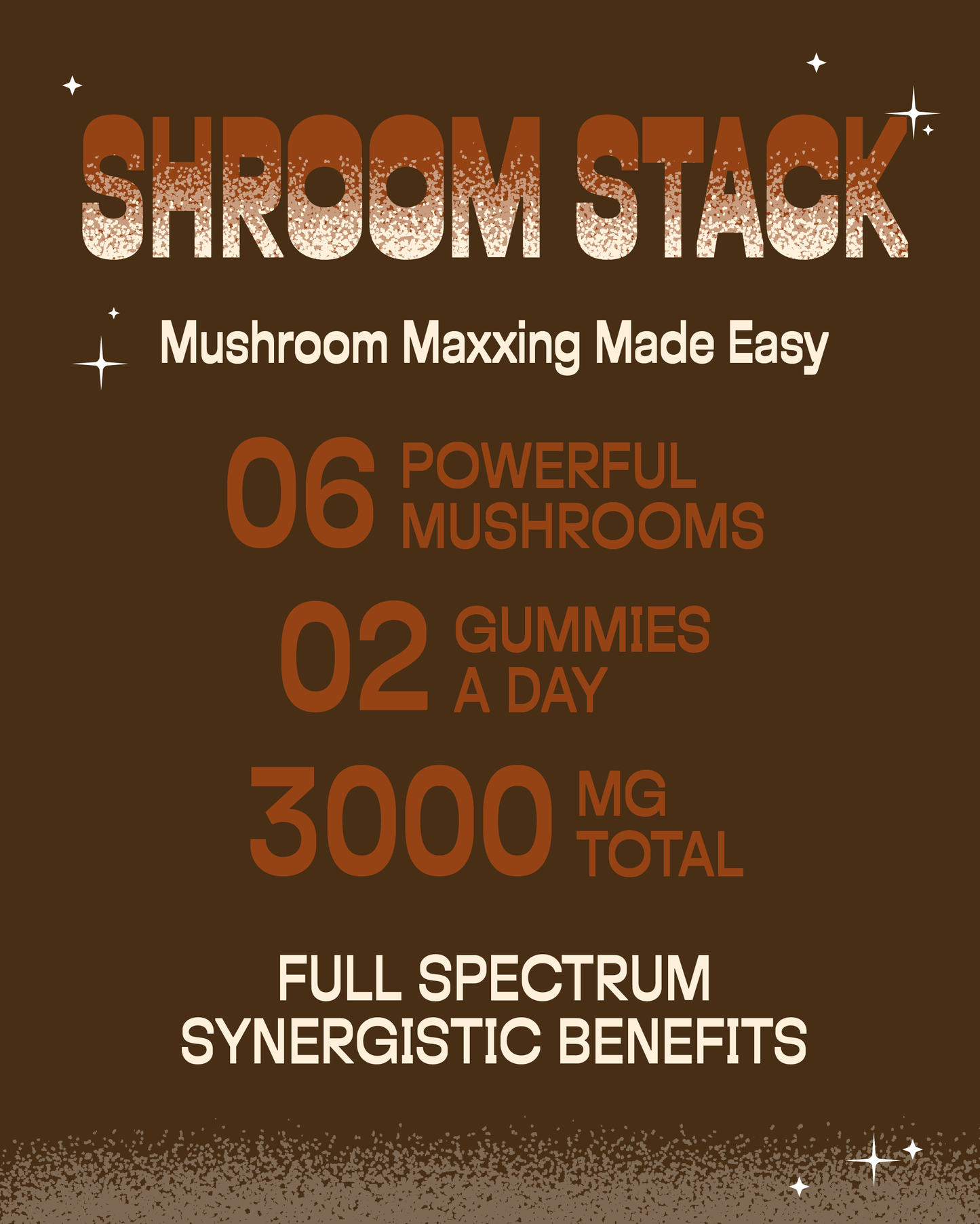 Shroom Stack | Medicinal Mushroom Gummies