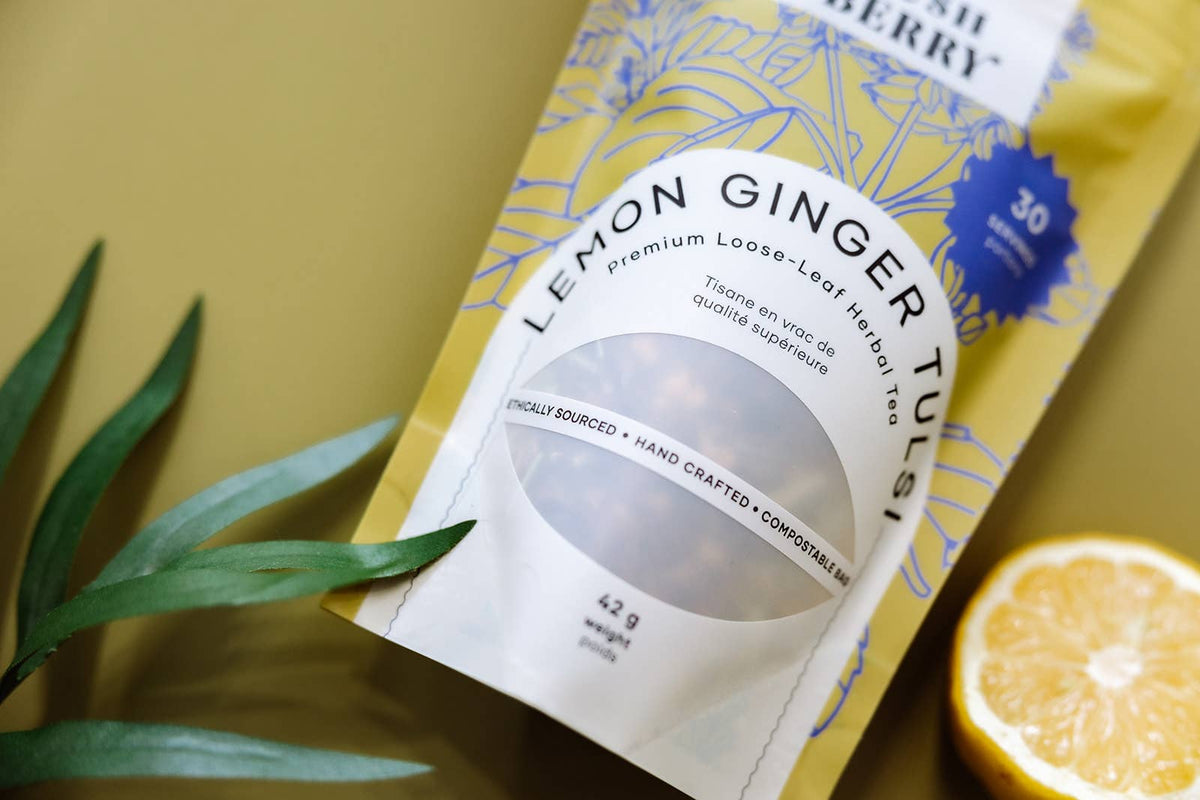 Lemon Ginger Tulsi Tea