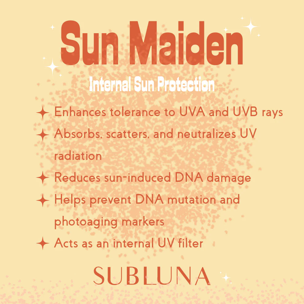 Sun Maiden Tea Powder | Skin Resilience Blend for Sun Protection + Skin Renewal