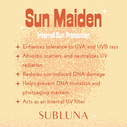 Sun Maiden Tea Powder | Skin Resilience Blend for Sun Protection + Skin Renewal