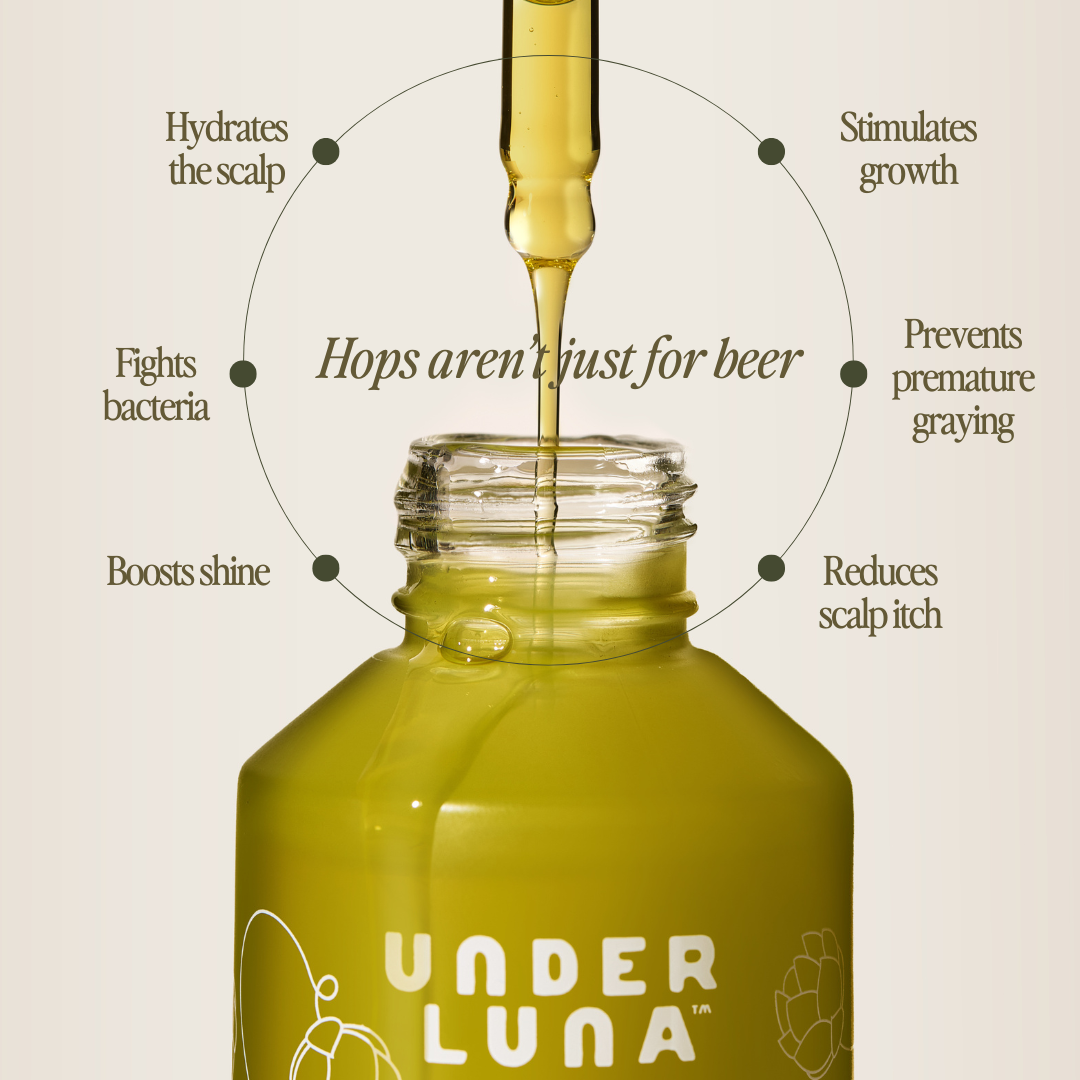 Hop-Infused Hair Growth Serum