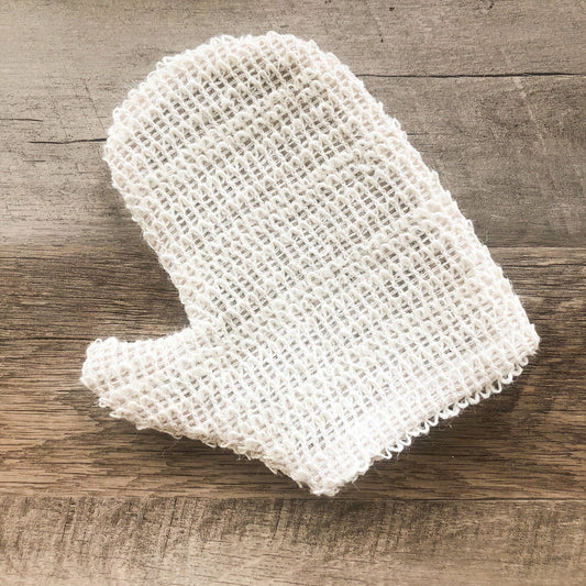 Natural Sisal Bath Mitt | Organic Exfoliating glove