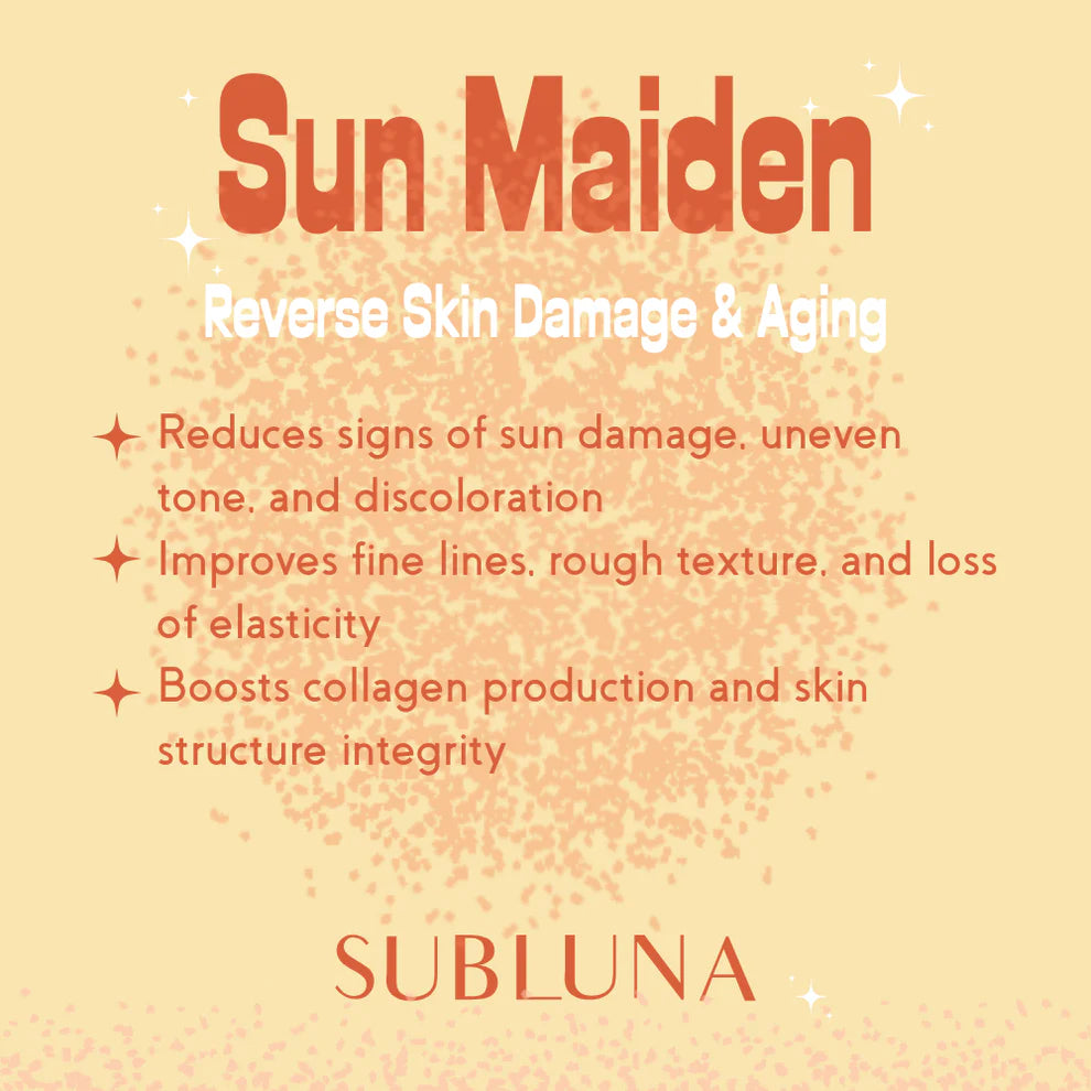 Sun Maiden Tea Powder | Skin Resilience Blend for Sun Protection + Skin Renewal