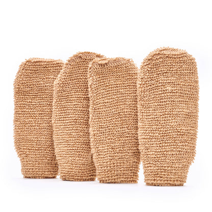 Natural Jute Glove Exfoliating Mitt