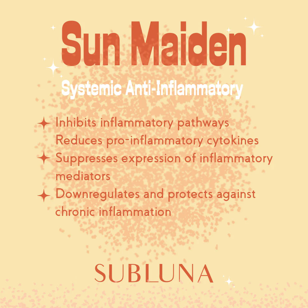 Sun Maiden Tea Powder | Skin Resilience Blend for Sun Protection + Skin Renewal