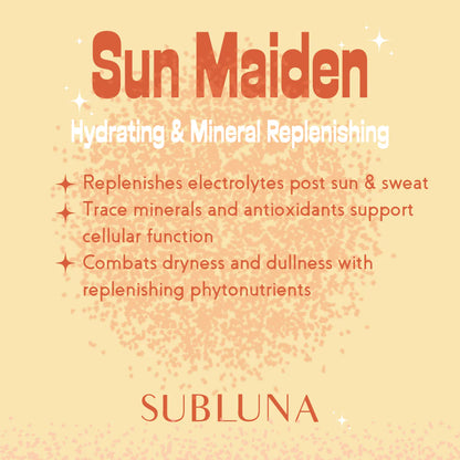 Sun Maiden Tea Powder | Skin Resilience Blend for Sun Protection + Skin Renewal