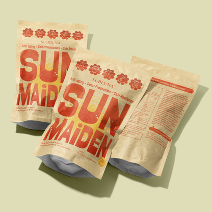 Sun Maiden Tea Powder | Skin Resilience Blend for Sun Protection + Skin Renewal