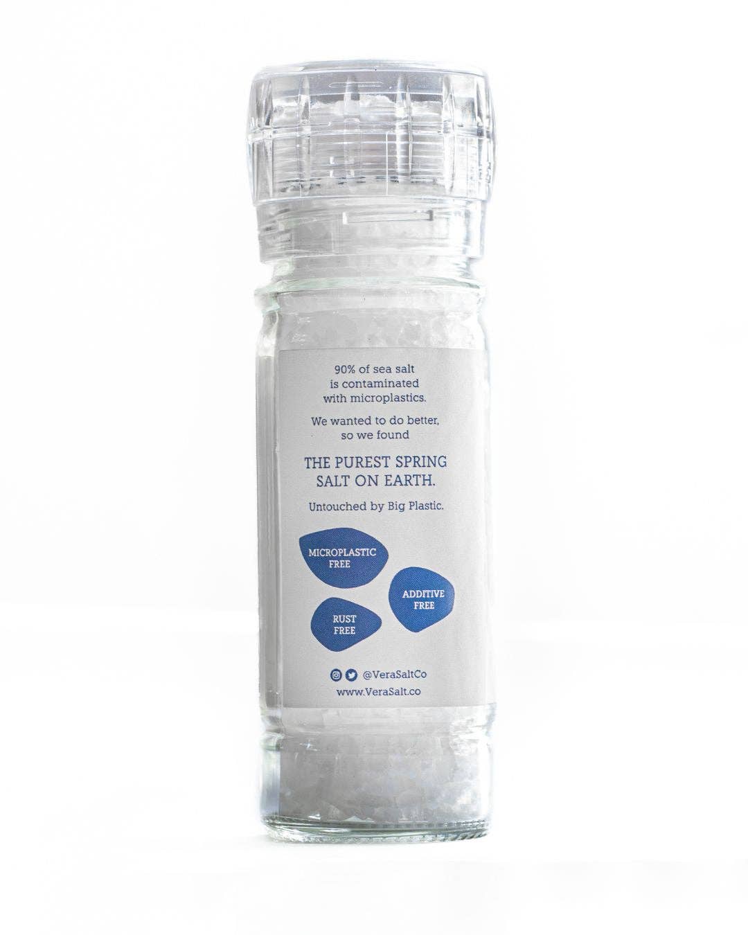 Spring Salt Crystals | Ceramic Grinder & Refill