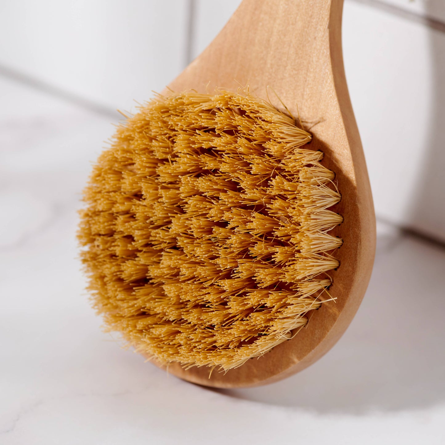 Bamboo & Sisal Dry Body Brush With Handle