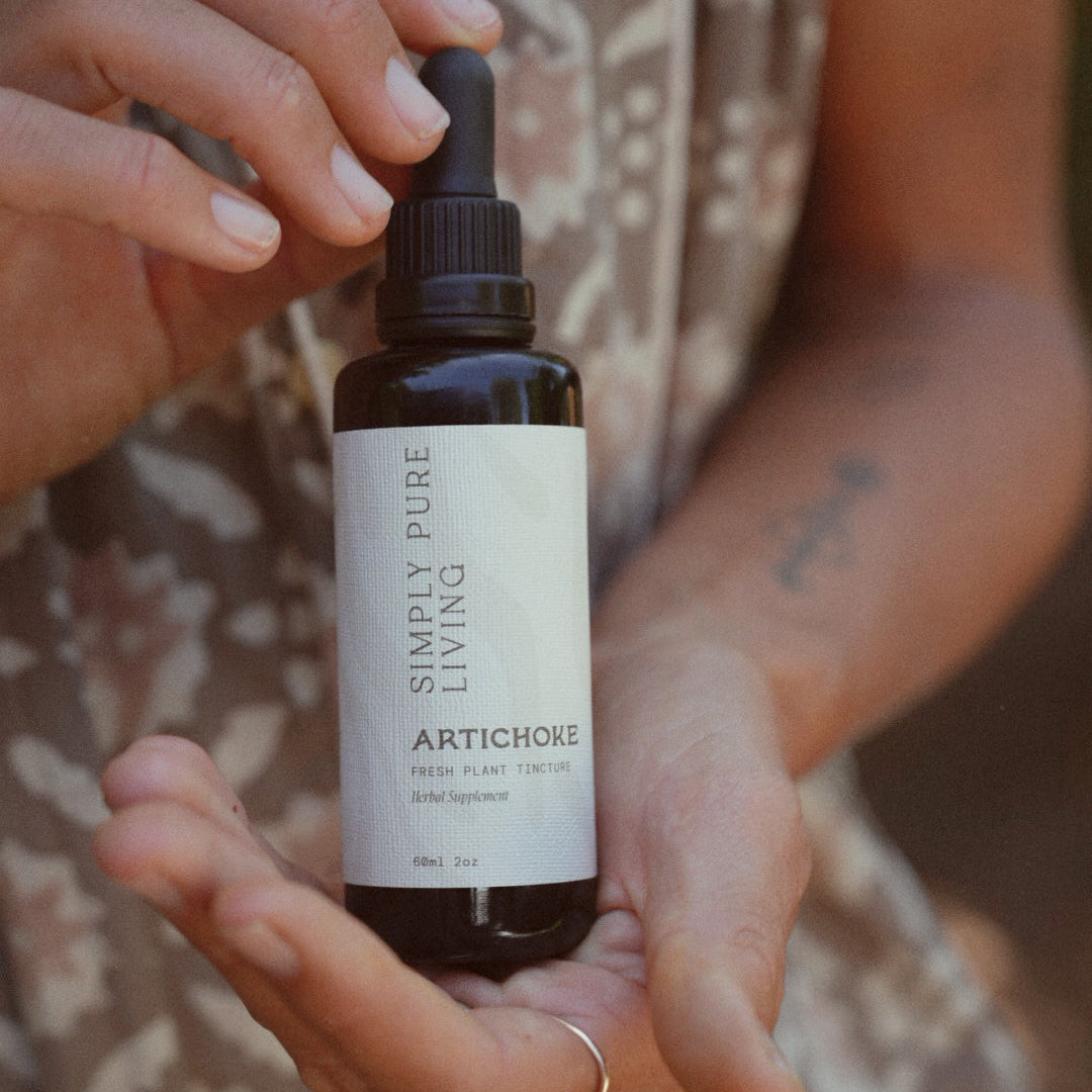 Artichoke Leaf Tincture | Digestion, Liver, Gallbladder, Bitters