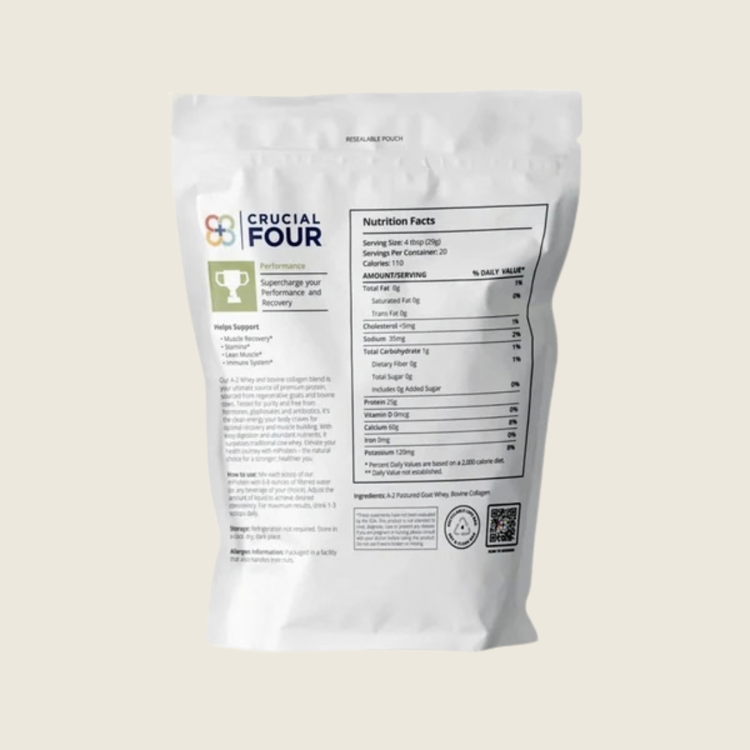 mProtein | Grass Fed A2 Goat Whey Protein with Collagen Peptides