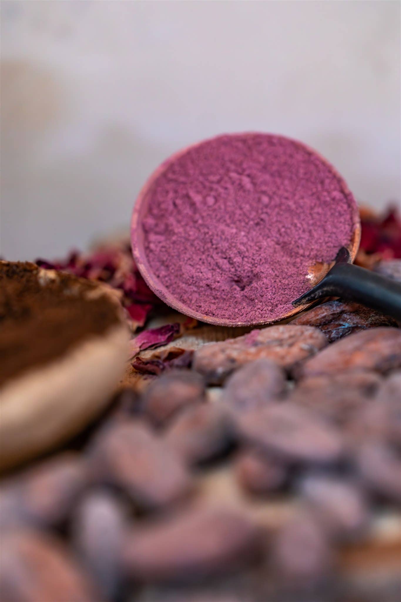 Rose Vanilla Ceremonial Cacao Blend | Ground Cacao Paste