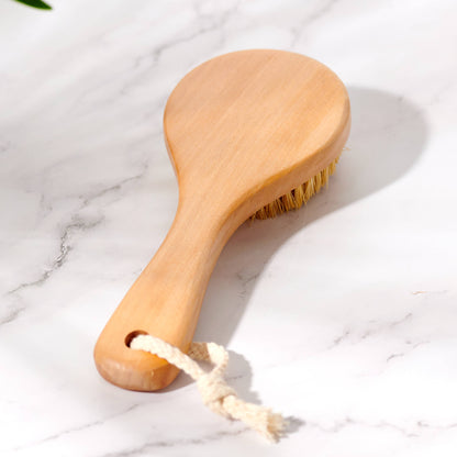 Bamboo & Sisal Dry Body Brush With Handle