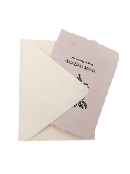 Amazing Mama Folded Card