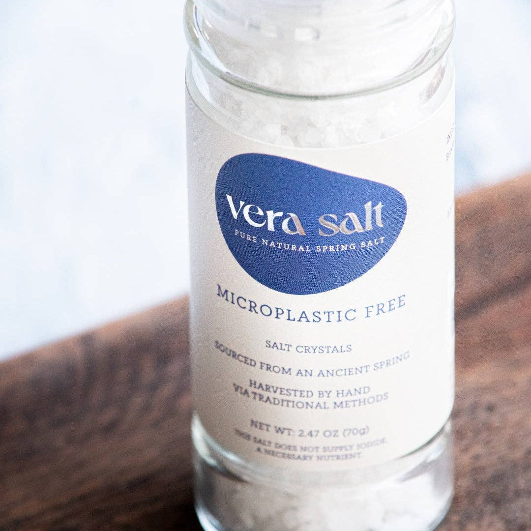 Spring Salt Crystals | Ceramic Grinder & Refill
