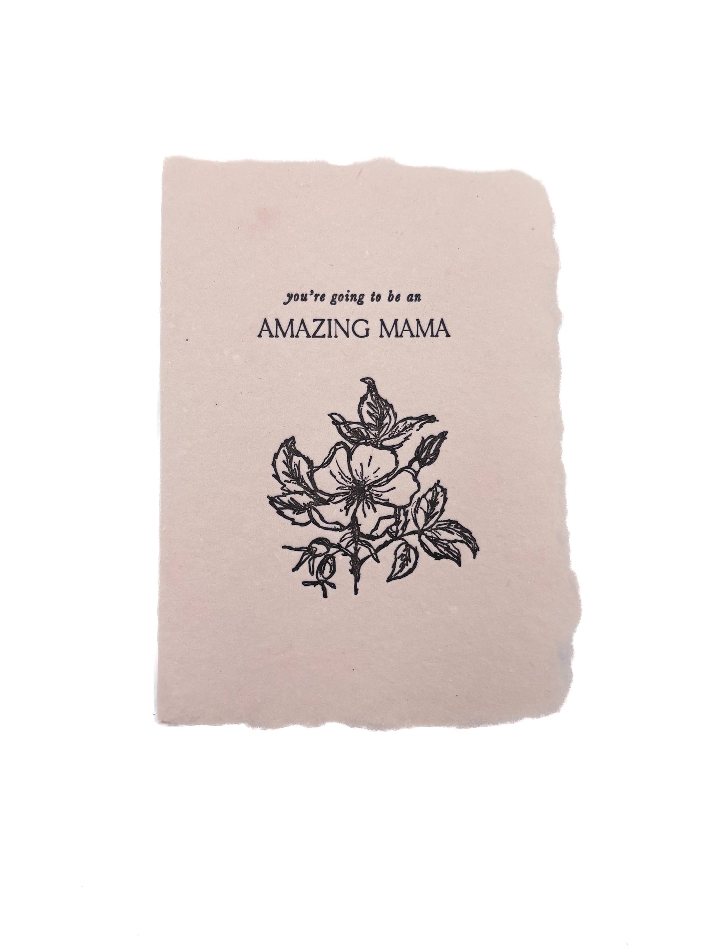 Amazing Mama Folded Card