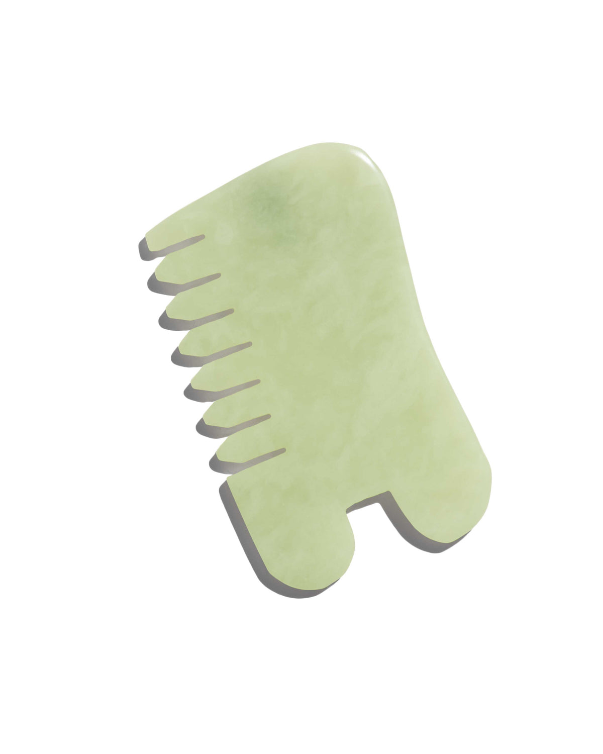 Jade Massage Comb & Gua Sha | Head, Scalp, Face & Body