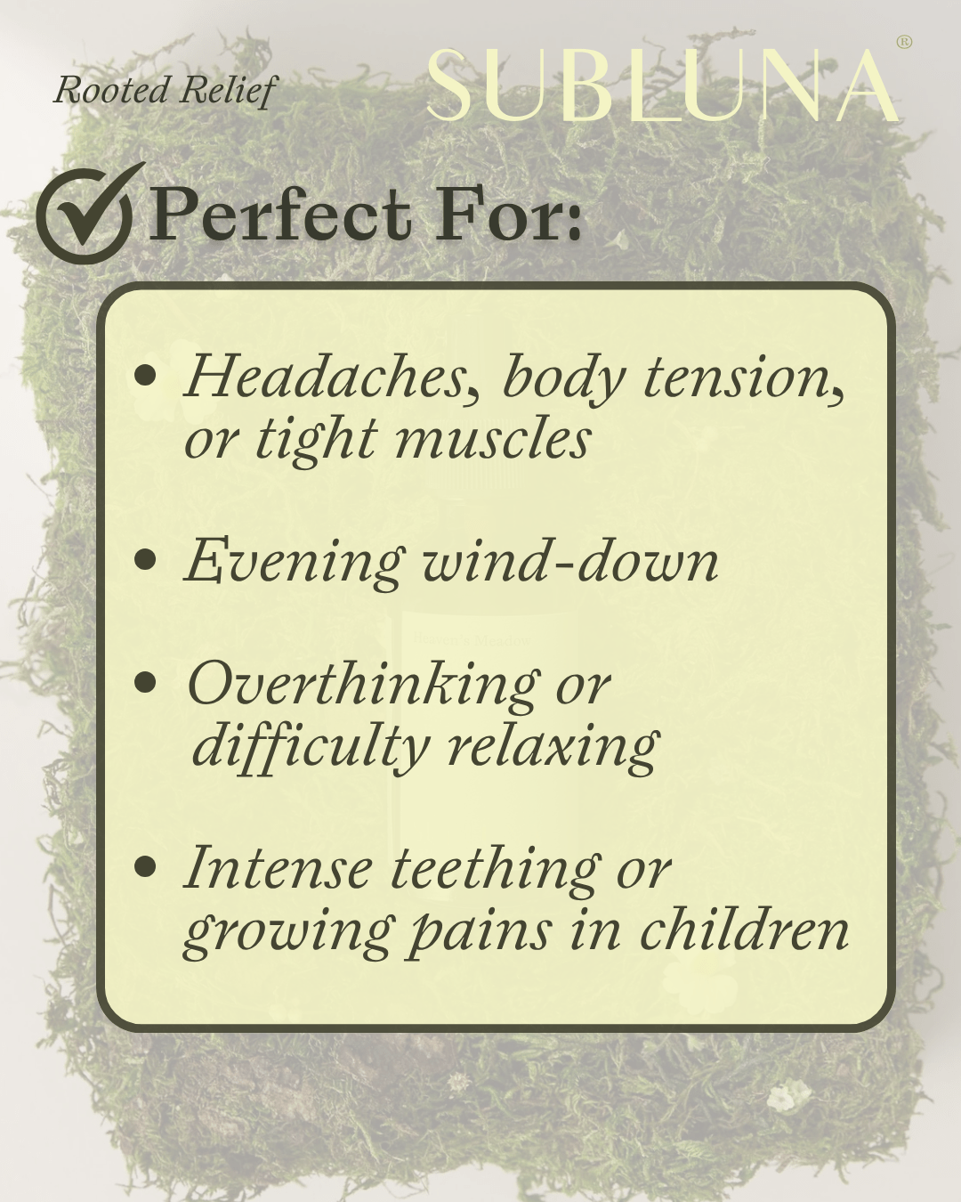 Rooted Relief | Pain + Relaxation Tonic