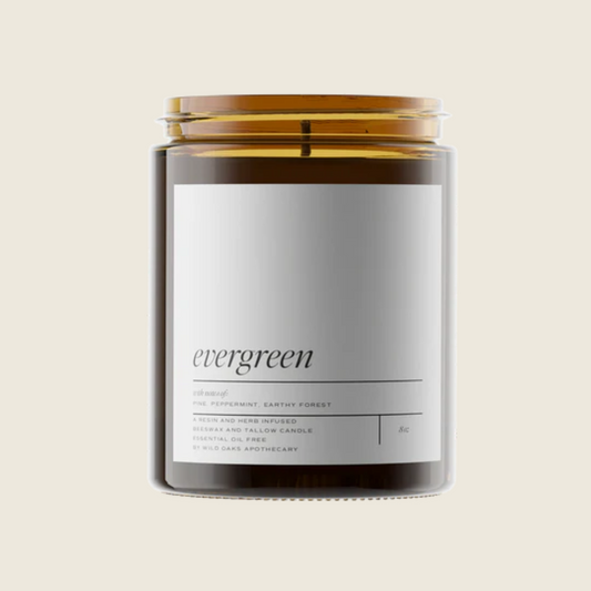 Evergreen Candle