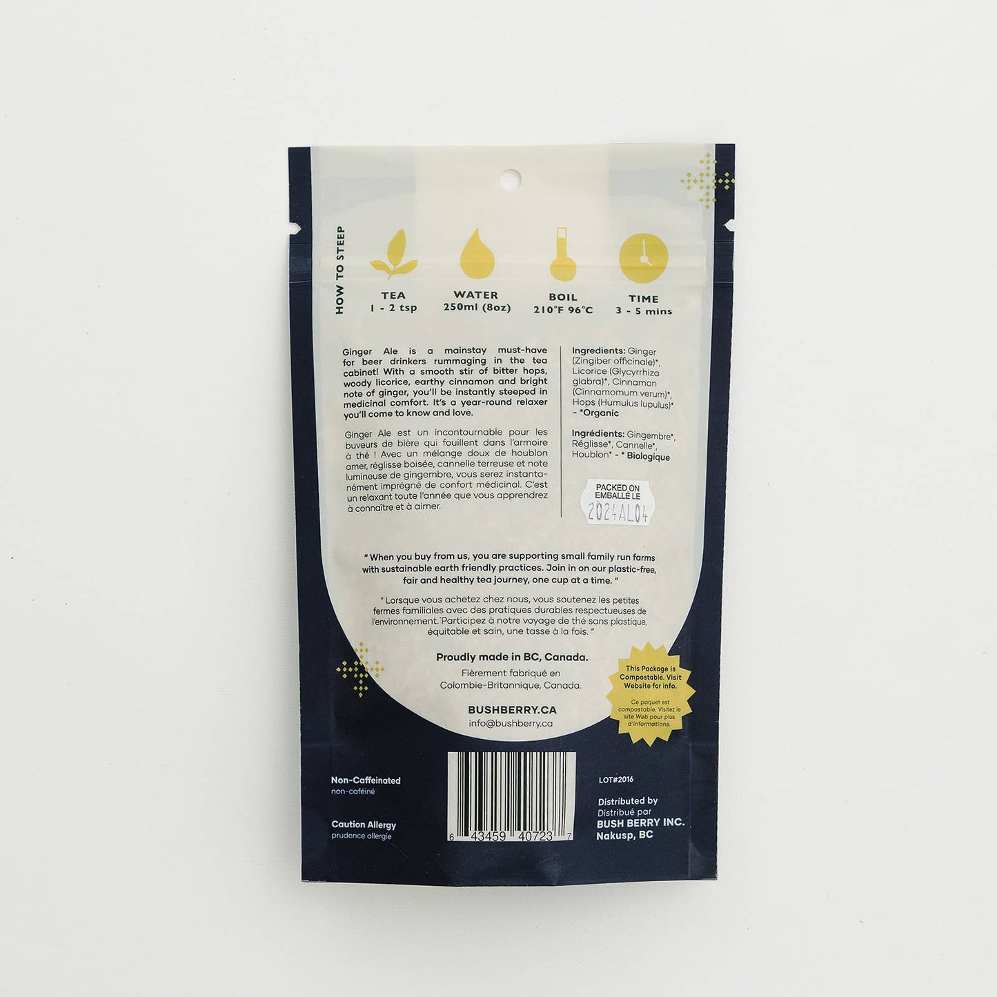Ginger Ale Tea