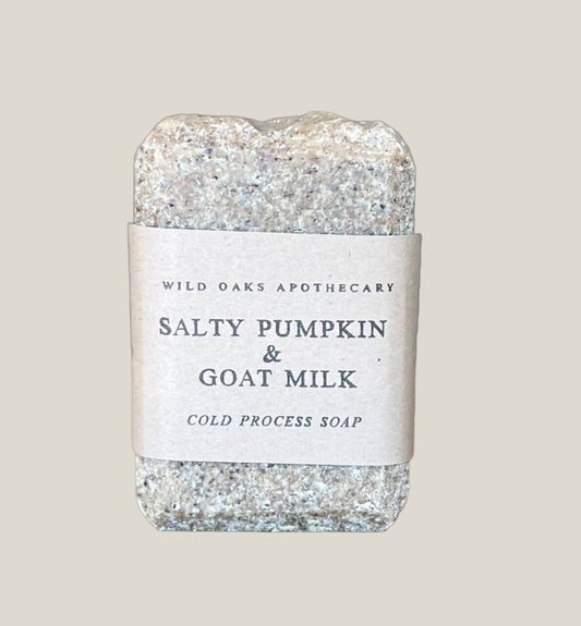 Salty Pumpkin + Goat Milk Soap