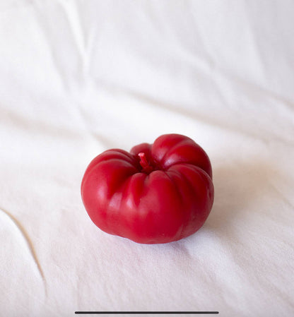 Heirloom Beeswax Tomato Candle