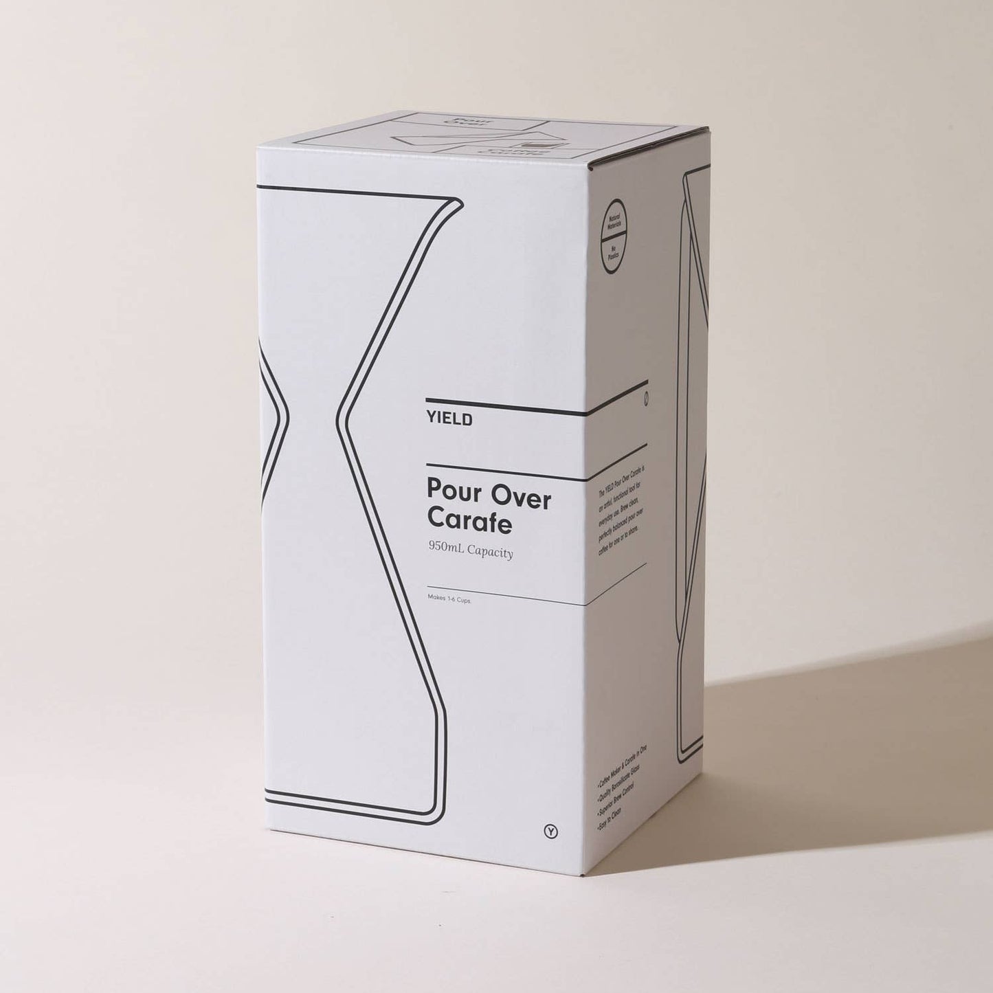 Glass Pour Over Carafe