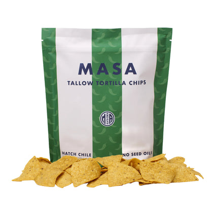 MASA Chips | Organic Corn & Tallow Tortilla Chips